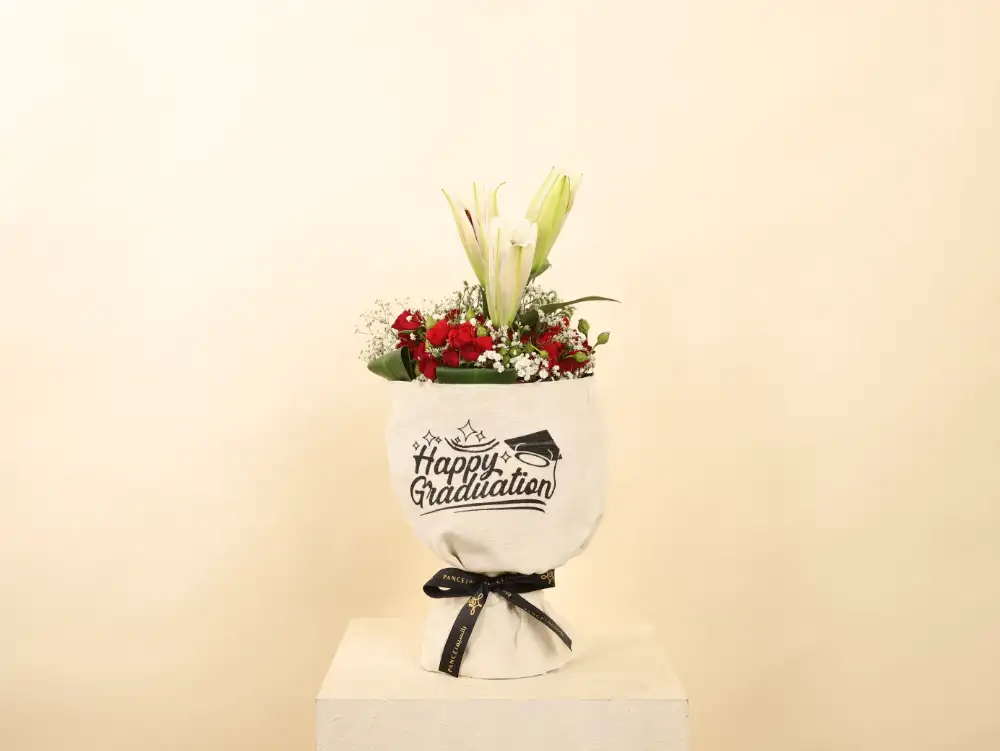 Baby Rose Graduation Bouquet